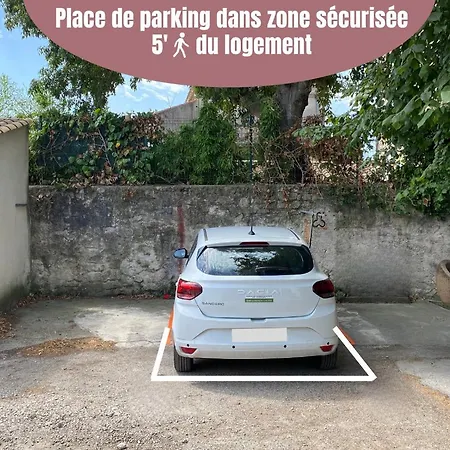 Appartamento La Casita - Confort Avec Parking Privé - Lit Douillet - Centre Uzès, Pont Du Gard
