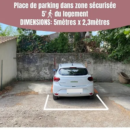 La Casita - Confort Avec Parking Privé - Lit Douillet - Centre Uzès, Pont Du Gard Uzès